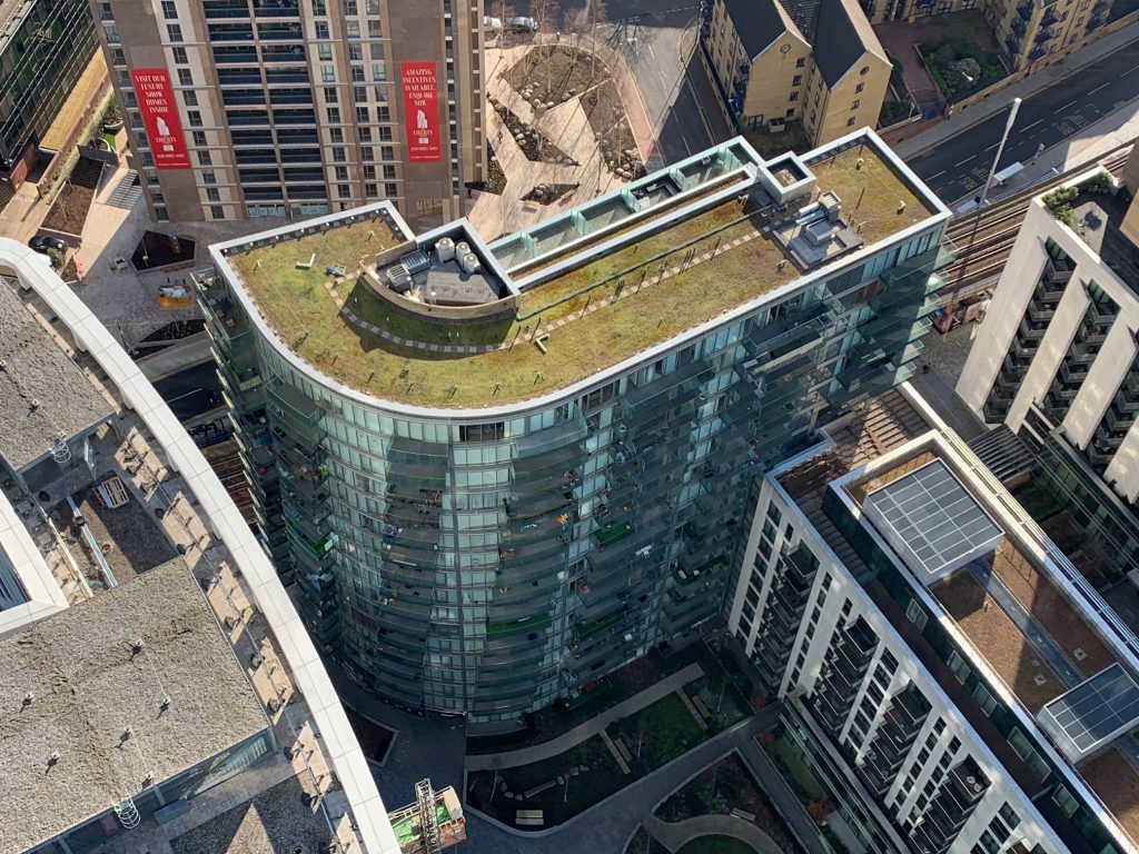 Baltimore Wharf Aerial View